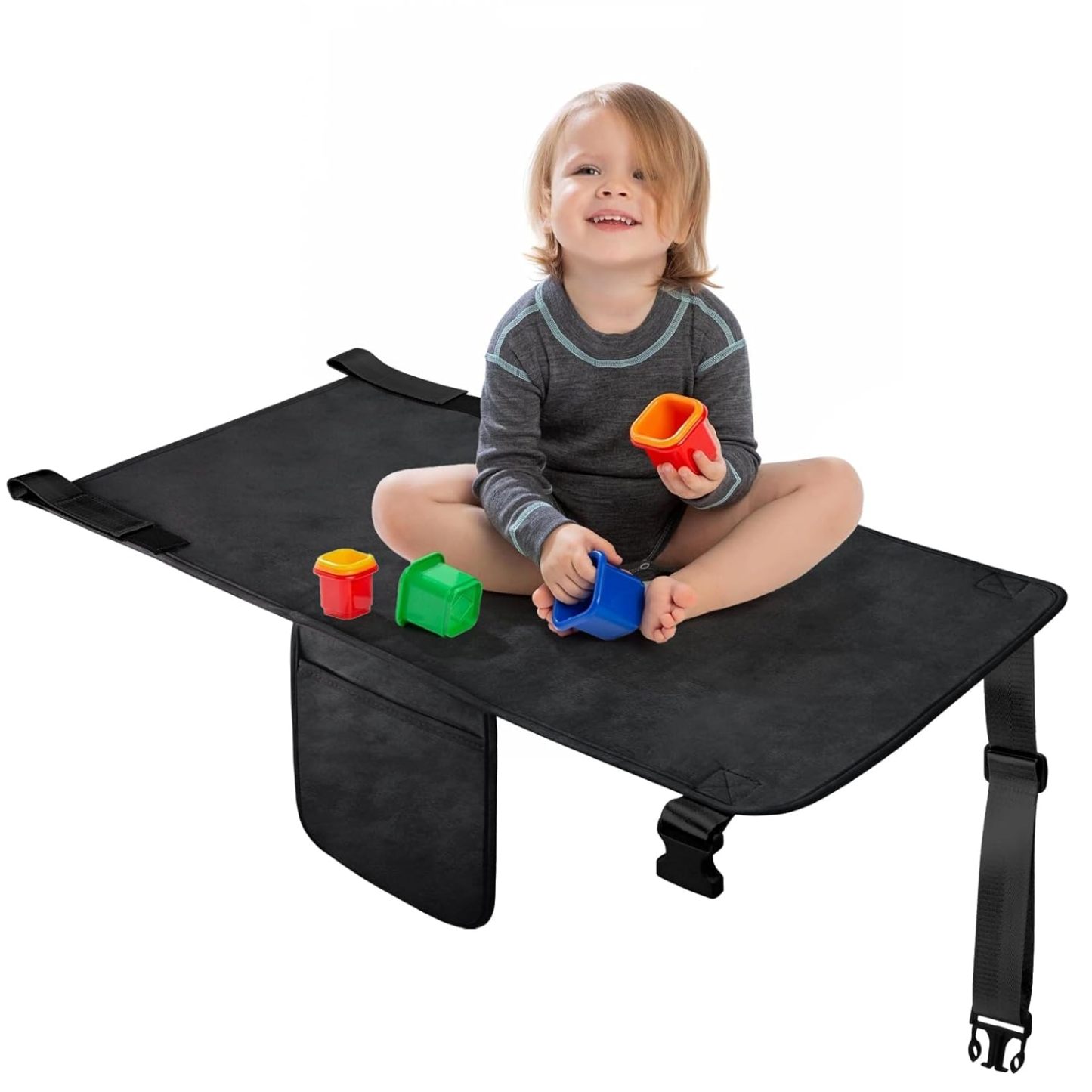 Toddler Airplane Bed – Kids Airplane Seat Extender Travel Bed, Kids Airplane Travel Essentials