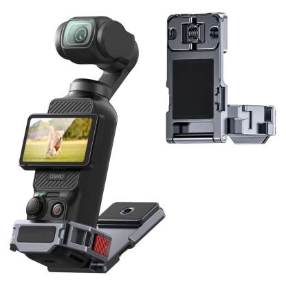 Magnetic Mount for DJI Osmo Pocket 3 – Adjustable 180° Angle, Strong N52 Magnets