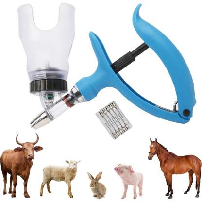 Automatic Veterinary Continuous Injector – Adjustable Dosage Vaccine Drug Dispenser