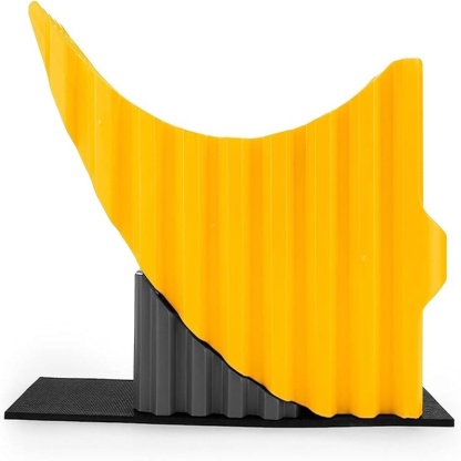 Curved Trailer Aid with Chock and Pad