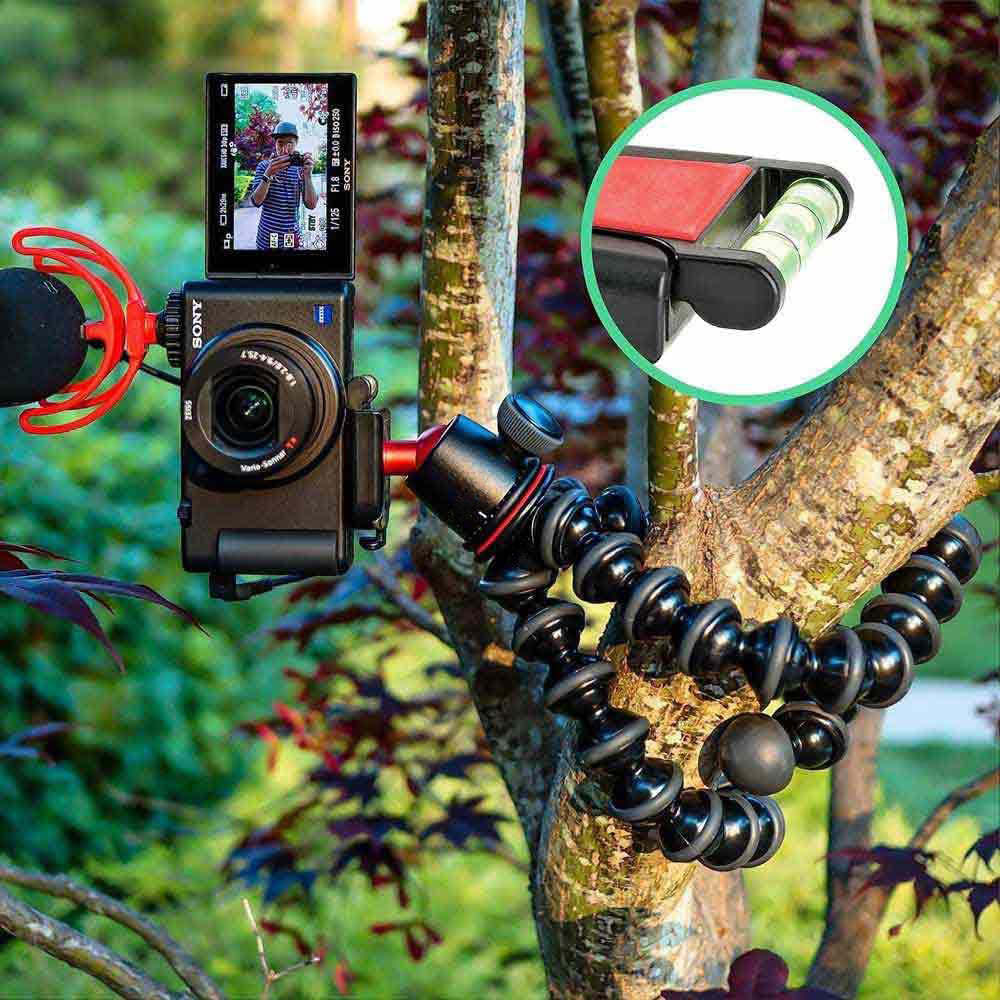 Compact Tripod Stand with 3K Ball Head for Small Cameras