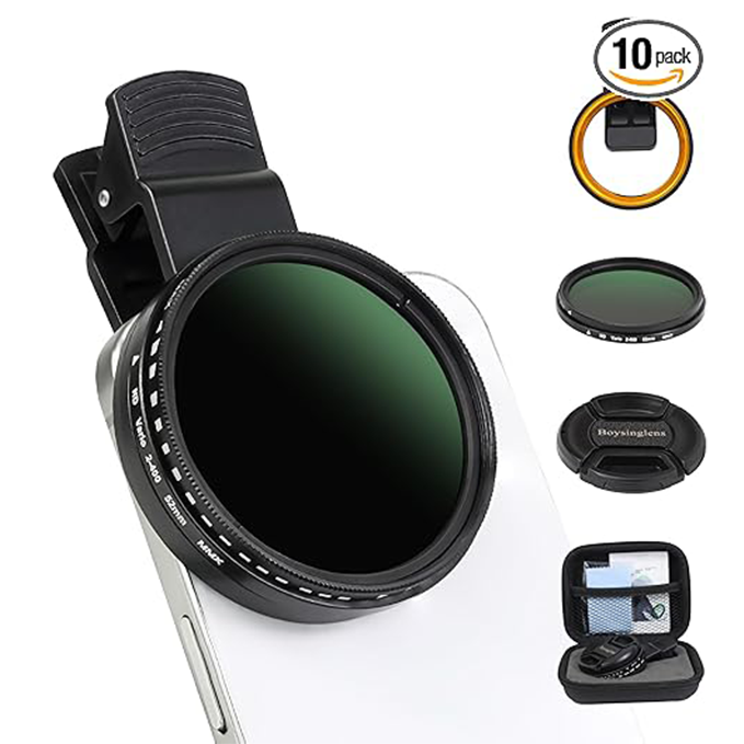 52mm variable ND2-ND400 filter