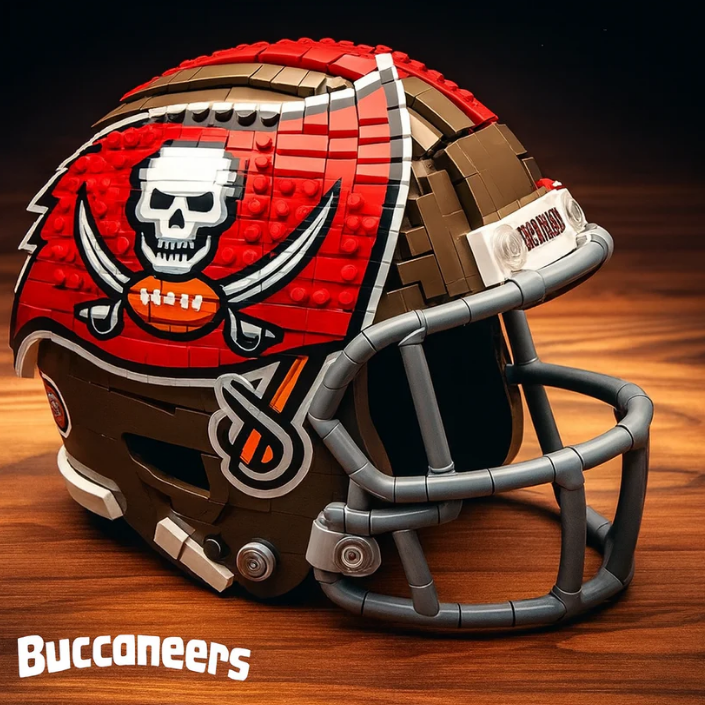 Helmet Brick Set – Build Your Favorite NFL Team with Collectible Art