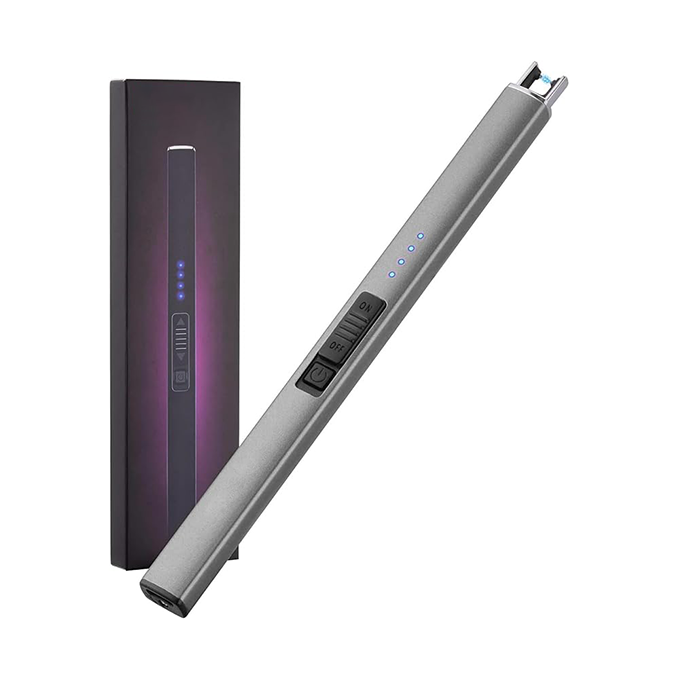 Electronic candle lighter with USB arc charging