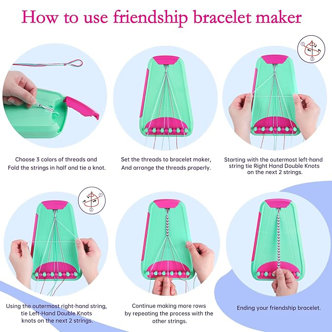 Girls' Friendship Bracelet Making Kit