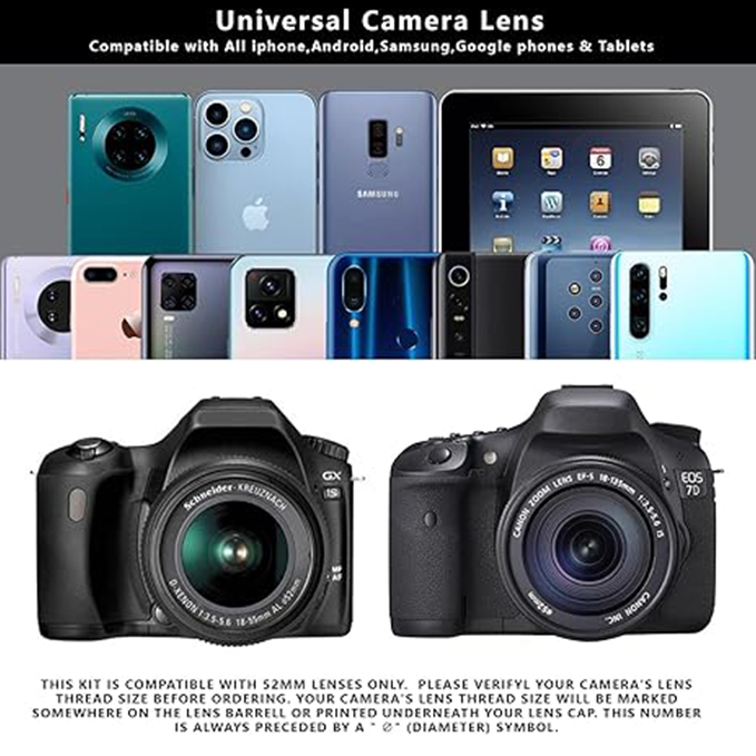 52mm variable ND2-ND400 filter