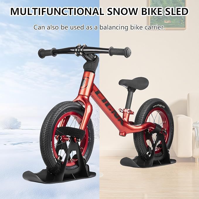 Outdoor bicycle sled accessories