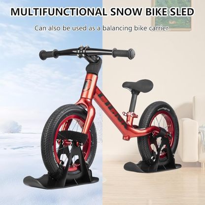 Outdoor bicycle sled accessories