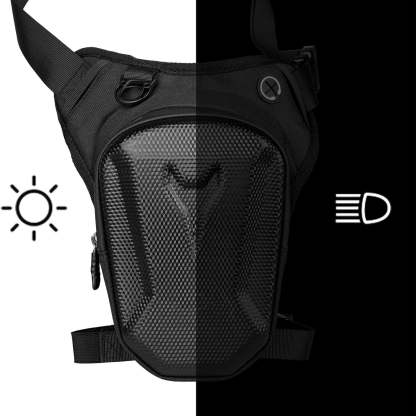 Multifunctional Motorcycle Waist and Thigh Bag – Waterproof, Reflective, Adjustable for Travel