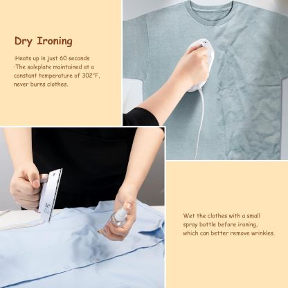 Travel-Fold Portable Mini Iron