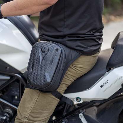 Multifunctional Motorcycle Waist and Thigh Bag – Waterproof, Reflective, Adjustable for Travel