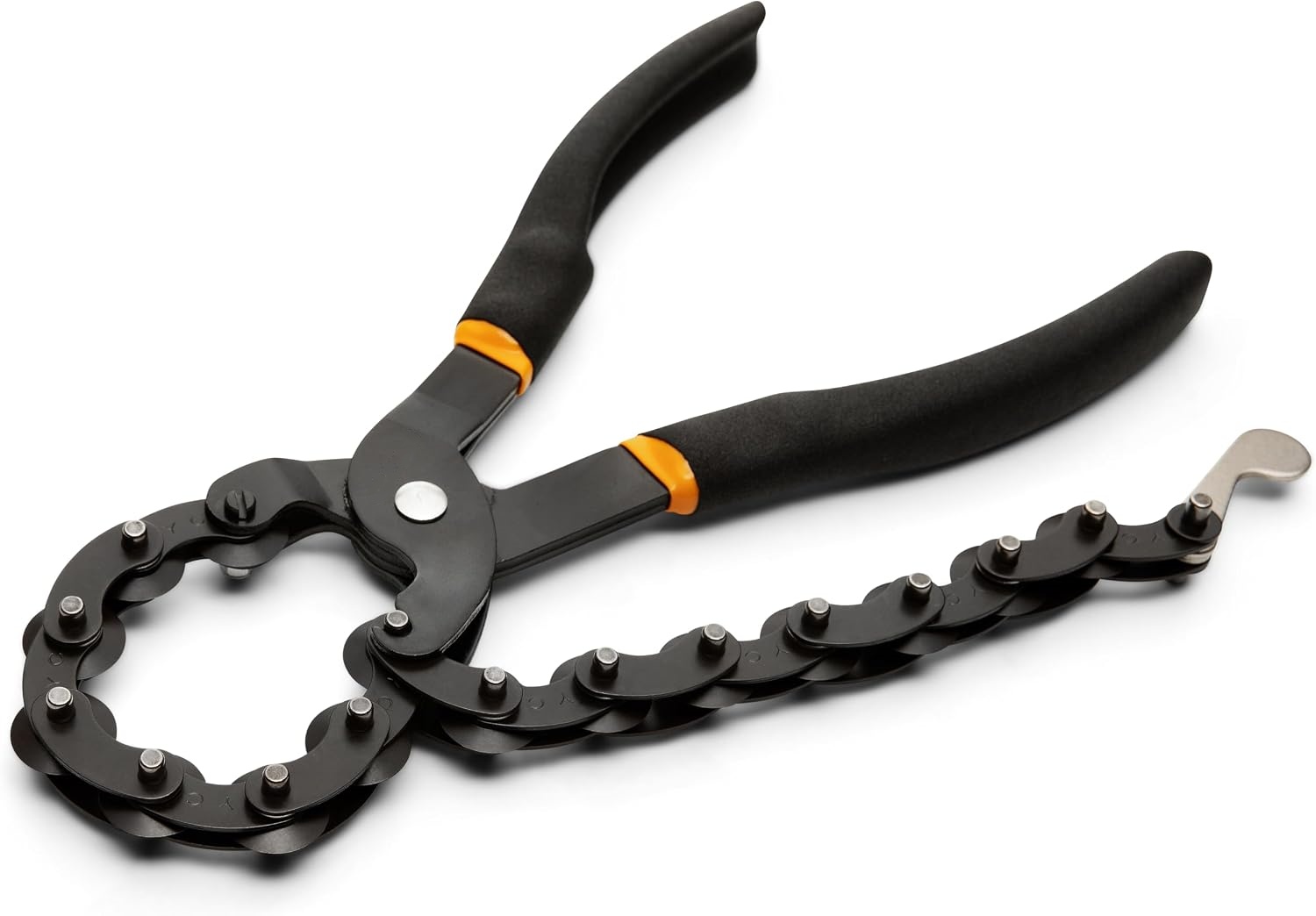 Heavy Duty Exhaust Pipe Cutter with Chain Cutting System, Precision Tailpipe Tool for Automotive Repair, Modification & Workshop Maintenance