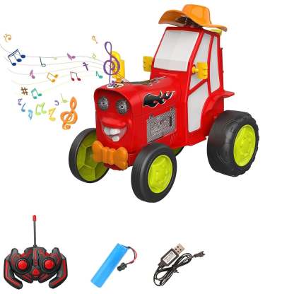 Crazy Jumping Car Toy – RC Stunt Car with Music & Lights