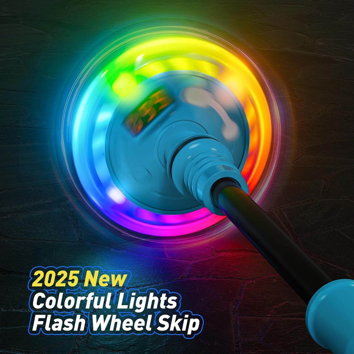 Children's Skip Ball – Ankle Skip Ball Toy with Counter, Timer, and Calorie Calculator