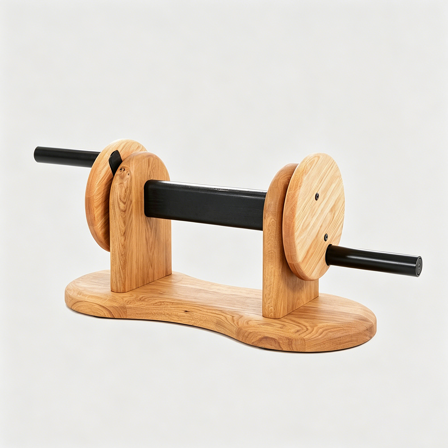 High-end oak board trainer for full-body strength training