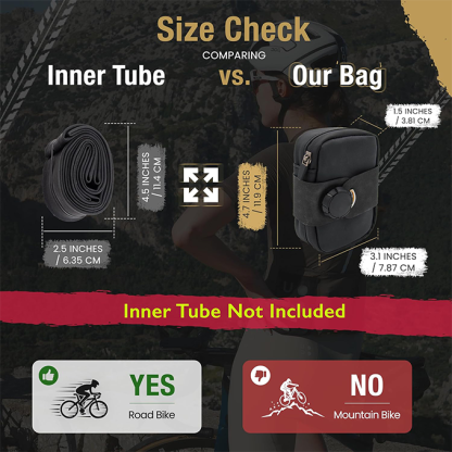 Magnetic saddlebags are available in two sizes