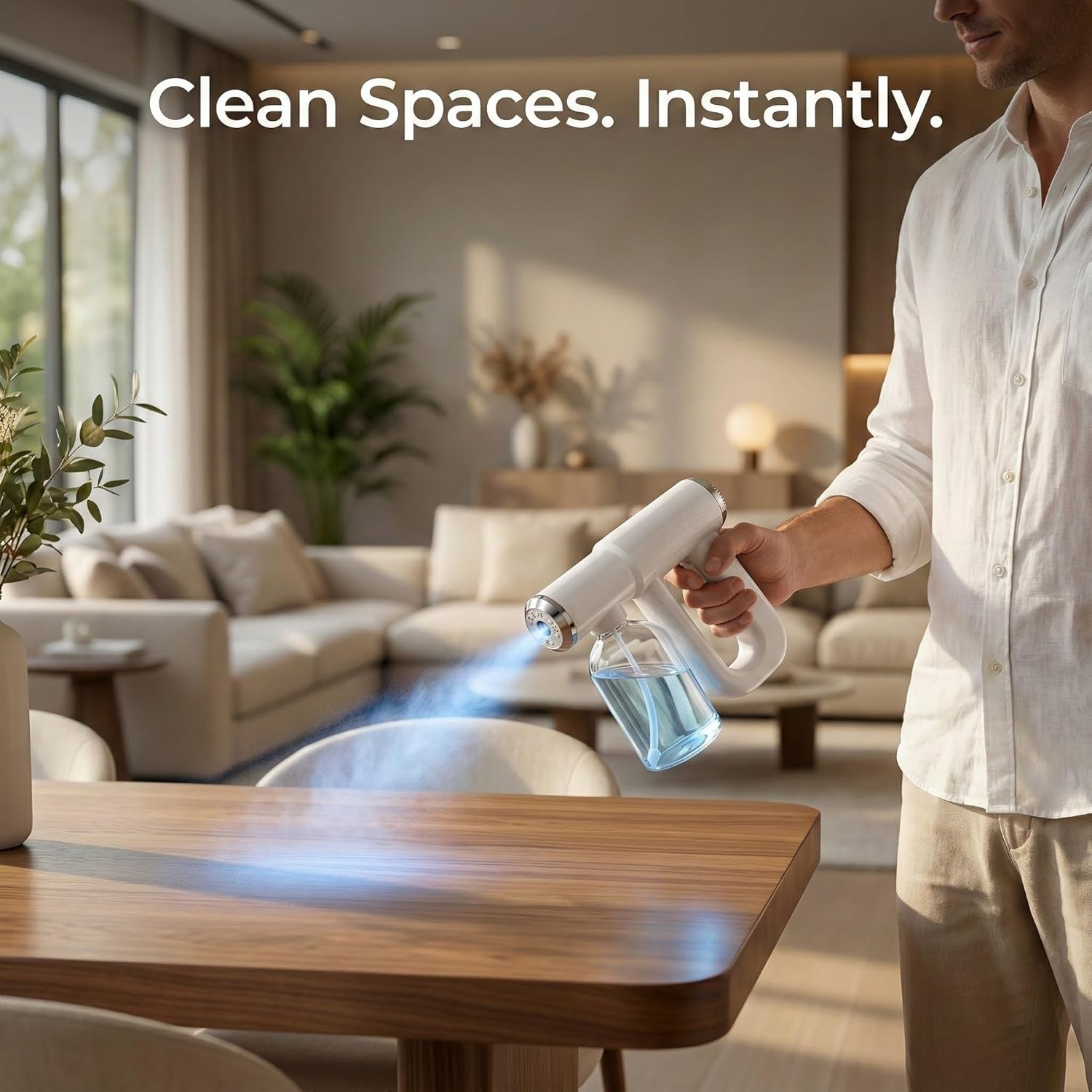 Disinfectant Fogger Machine – ULV Nano Sanitizer Sprayer, Rechargeable