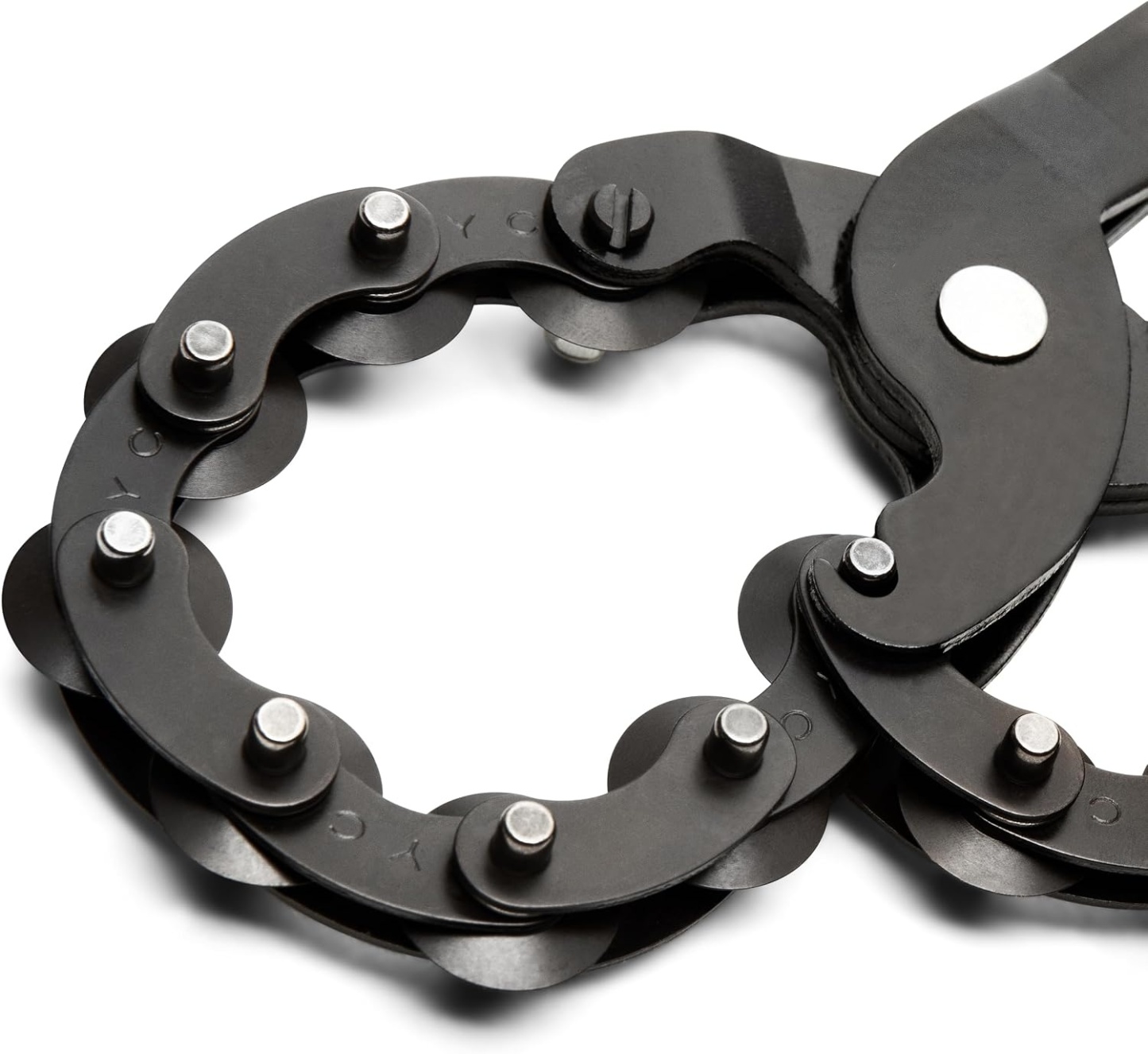 Heavy Duty Exhaust Pipe Cutter with Chain Cutting System, Precision Tailpipe Tool for Automotive Repair, Modification & Workshop Maintenance