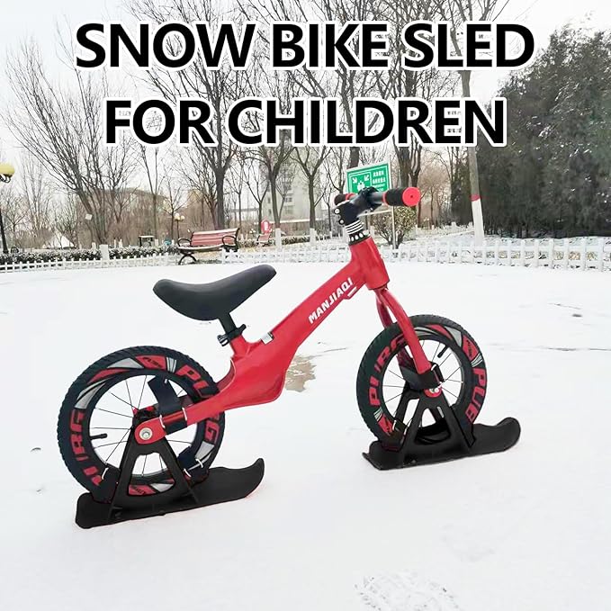 Outdoor bicycle sled accessories