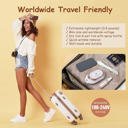 Travel-Fold Portable Mini Iron