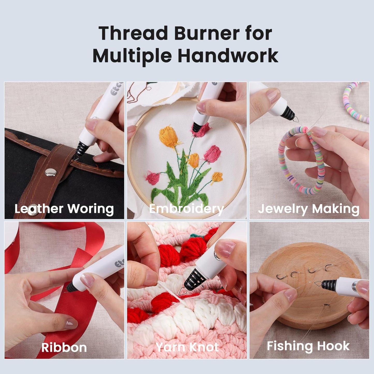 Rechargeable wire burner, electrocautery pen with replacement tip