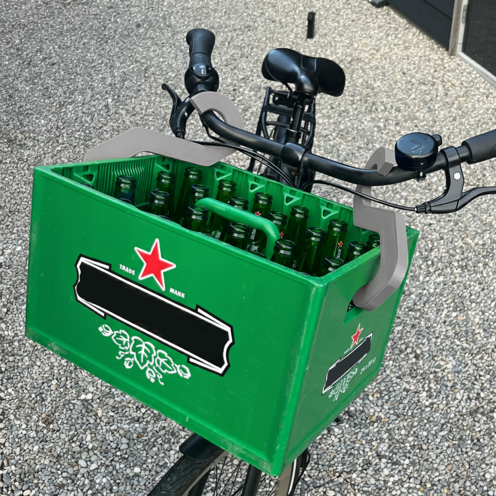 Bicycle Crate Carrier Hooks