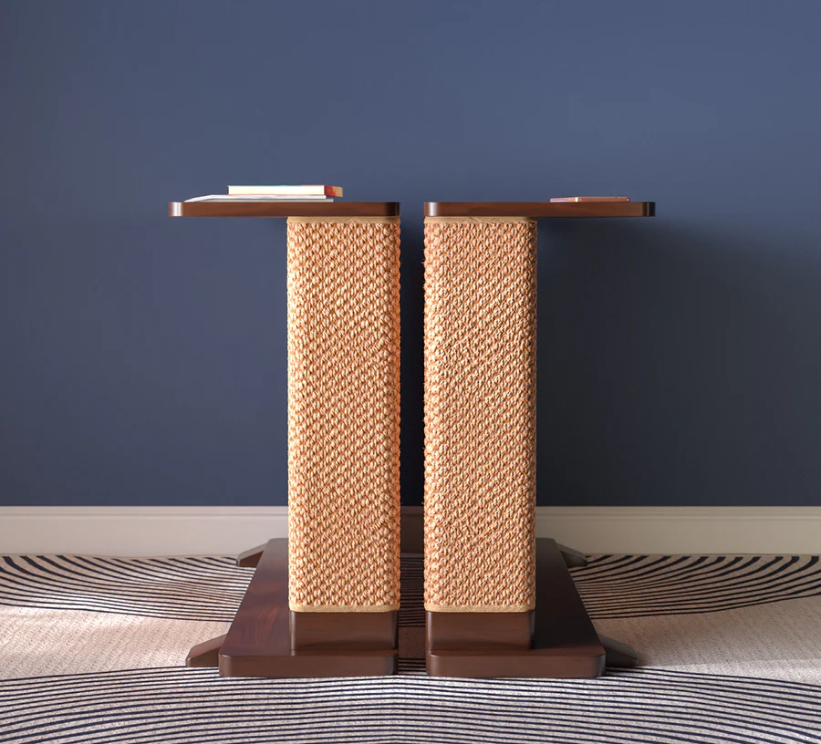 Corner Cat Scratching Side Table