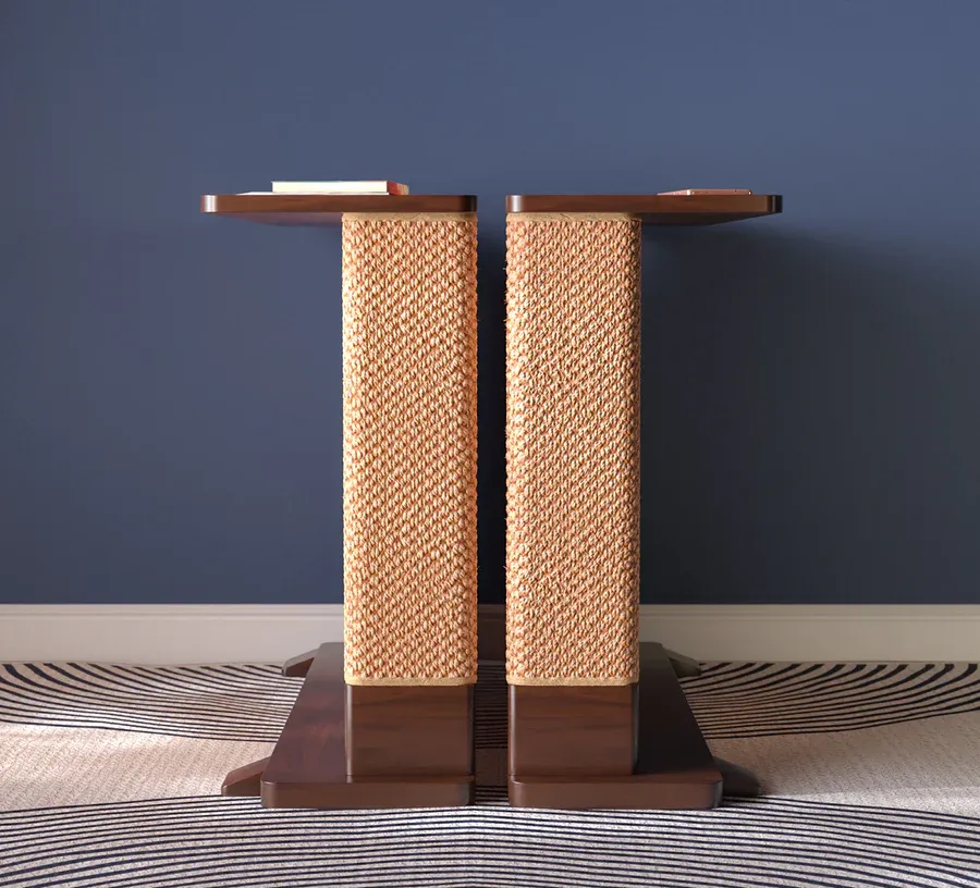 Corner Cat Scratching Side Table