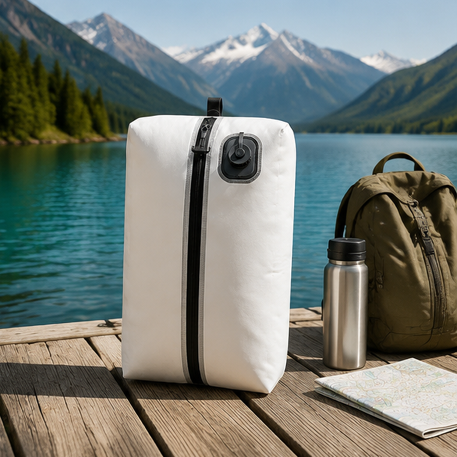 Lightweight and portable travel compression bag
