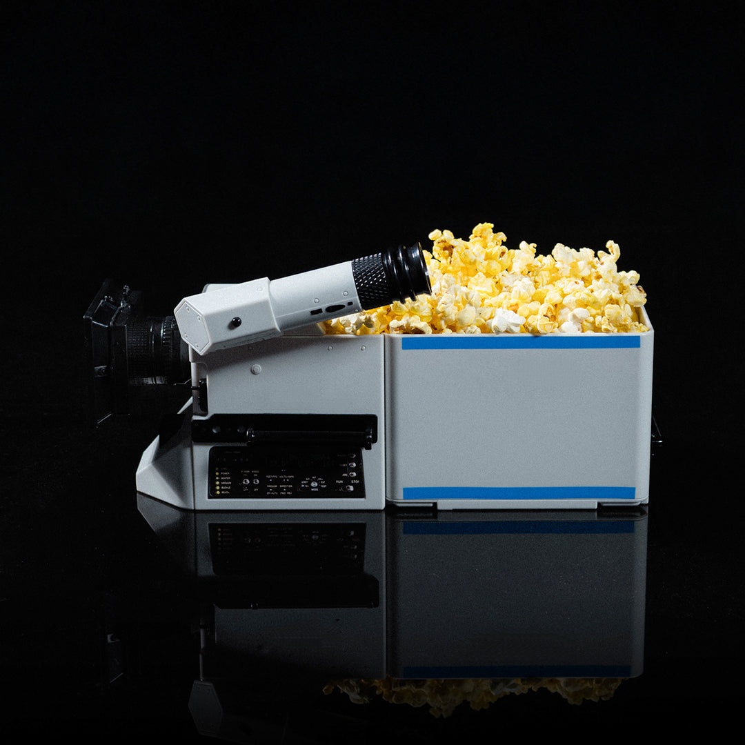 Film Camera Popcorn Bucket