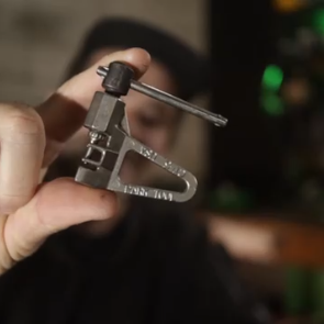 Mini Chain Brute Chain Tool – Ultra-Compact Bicycle Chain Tool for 1/8” to 12-Speed Chains