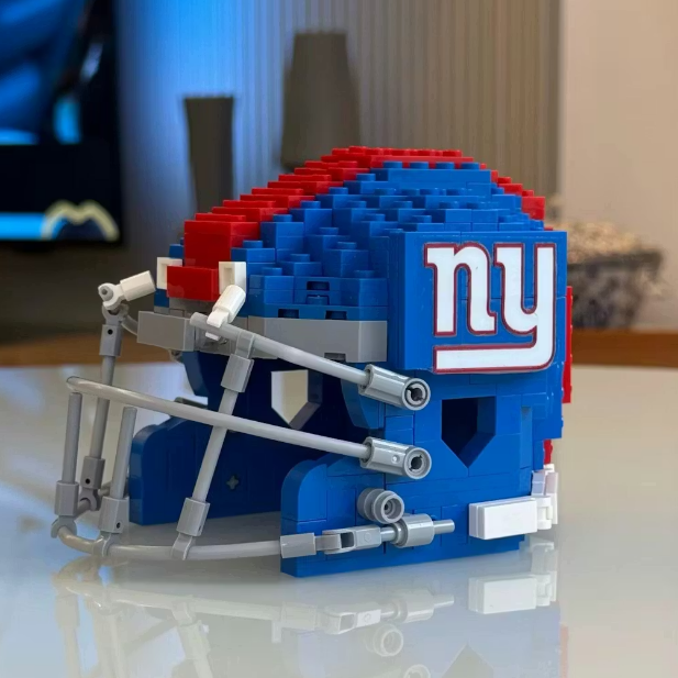 Helmet Brick Set – Build Your Favorite NFL Team with Collectible Art