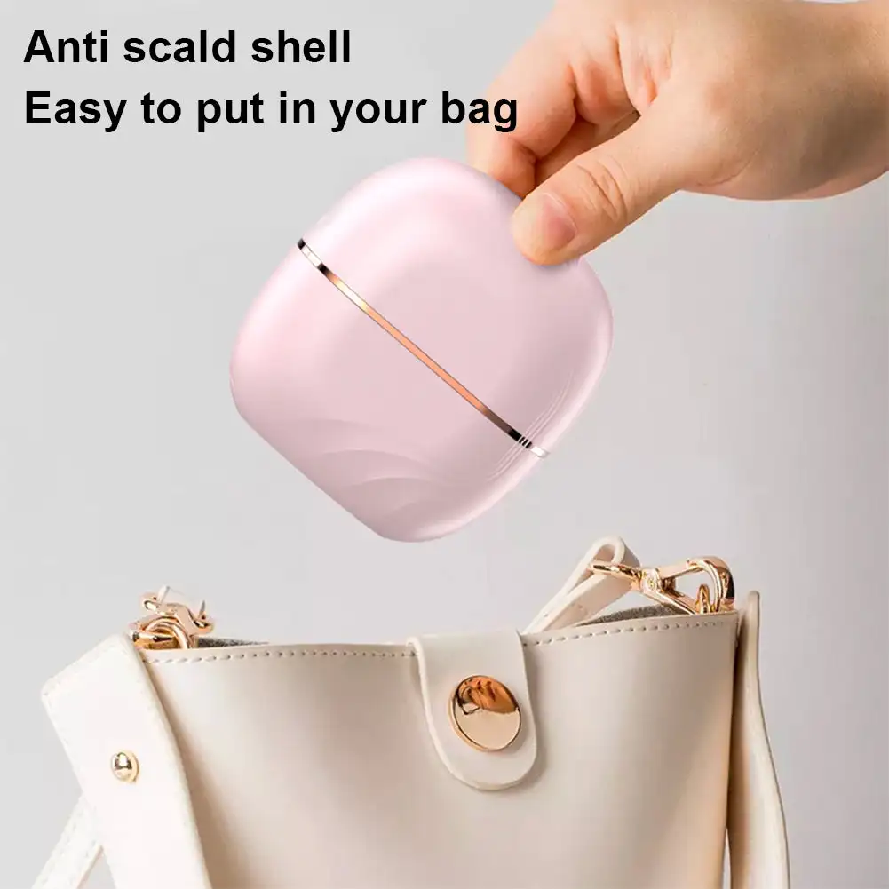 Mini Hair Straightening Comb ,Wireless Charging