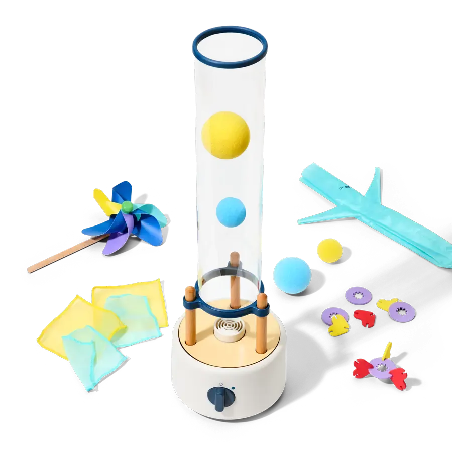 Kids Wind Science Activity Game Set