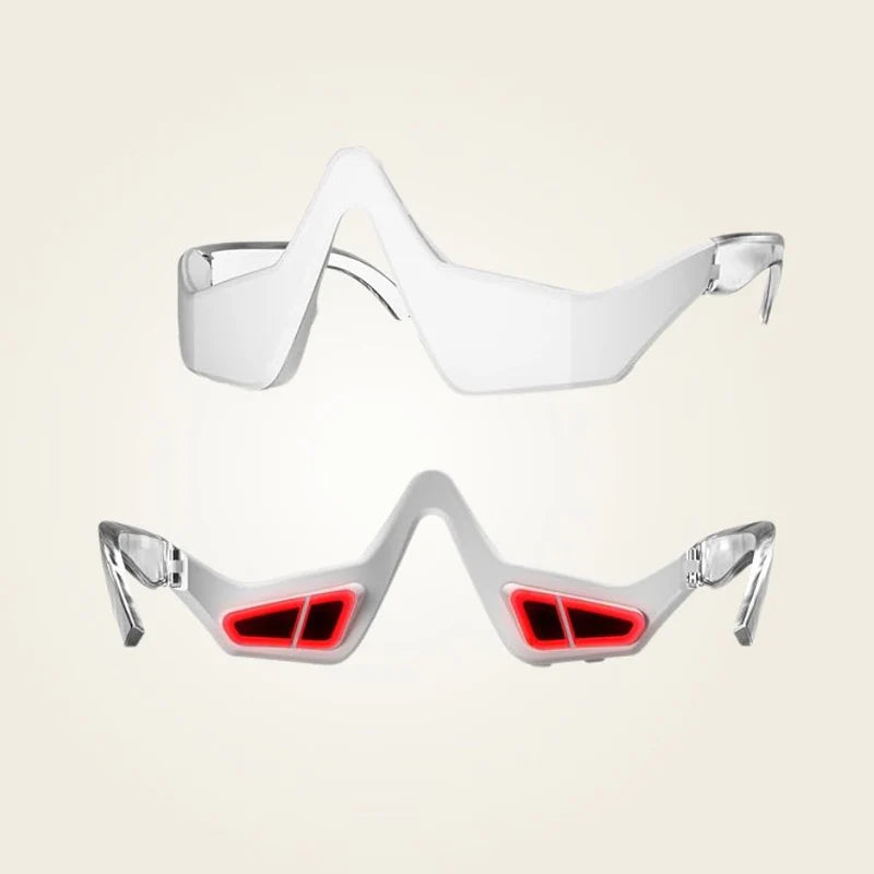 LED Red Light Therapy Eye Mask – Reduces Eye Bags, Dark Circles