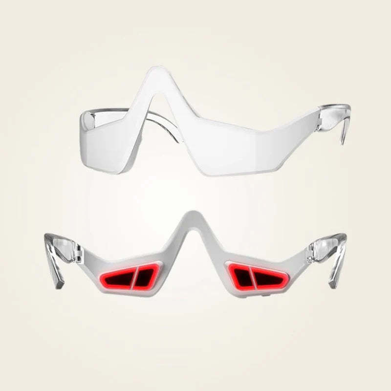 LED Red Light Therapy Eye Mask – Reduces Eye Bags, Dark Circles