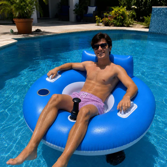 Hands-Free Pool Float – Powerful Rechargeable Motor