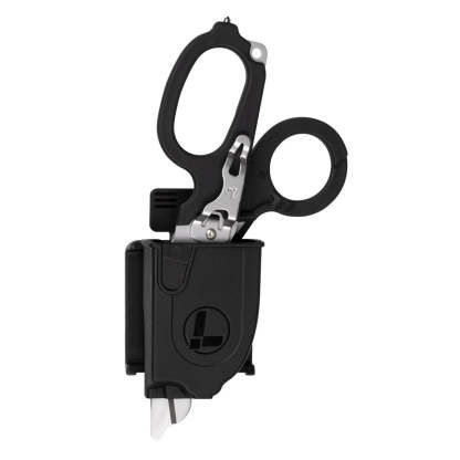 Foldable emergency trauma scissors