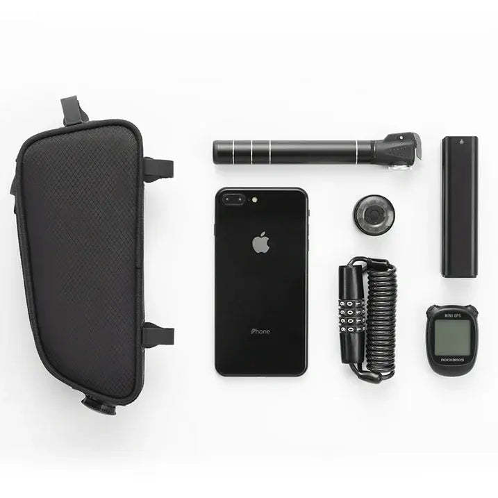 Bicycle Frame Bag, Waterproof Durable Top Tube Bag, Quick Detachable Design
