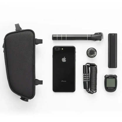 Bicycle Frame Bag, Waterproof Durable Top Tube Bag, Quick Detachable Design