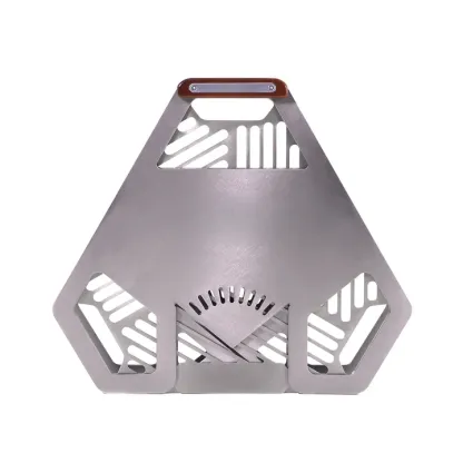 Porta-Grill FlatFire System | Collapsible Stainless Steel Grill & Fire Pit