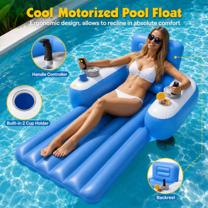 Hands-Free Pool Float – Powerful Rechargeable Motor
