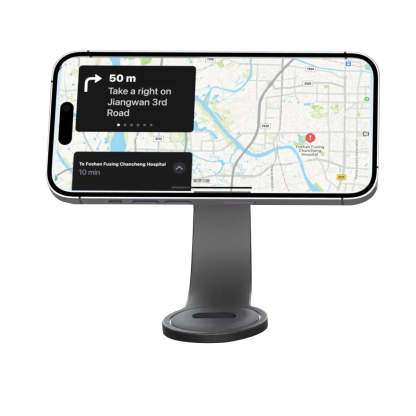 Magnetic Phone Holder – 360° Rotatable Magnetic Stand, Soft Aluminum Alloy Material