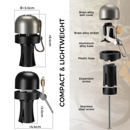 Aluminum Bike Handlebar Bell