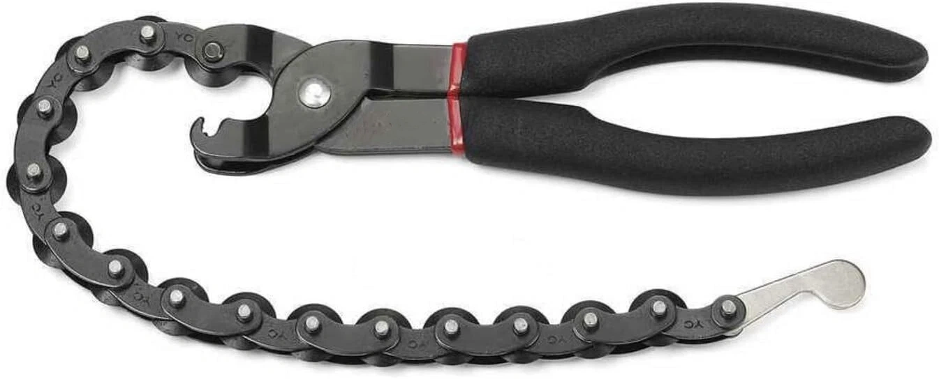 Heavy Duty Exhaust Pipe Cutter with Chain Cutting System, Precision Tailpipe Tool for Automotive Repair, Modification & Workshop Maintenance
