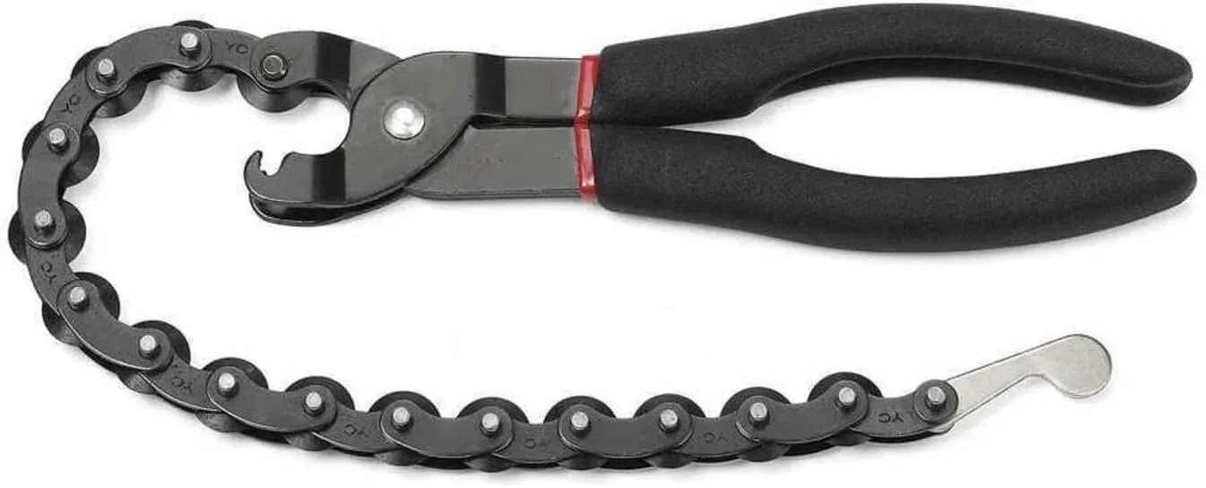 Heavy Duty Exhaust Pipe Cutter with Chain Cutting System, Precision Tailpipe Tool for Automotive Repair, Modification & Workshop Maintenance