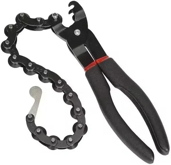 Heavy Duty Exhaust Pipe Cutter with Chain Cutting System, Precision Tailpipe Tool for Automotive Repair, Modification & Workshop Maintenance