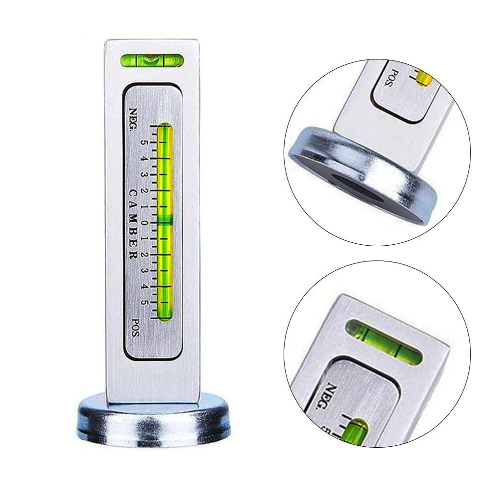 Car four-wheel alignment magnetic level camber adjustment tool