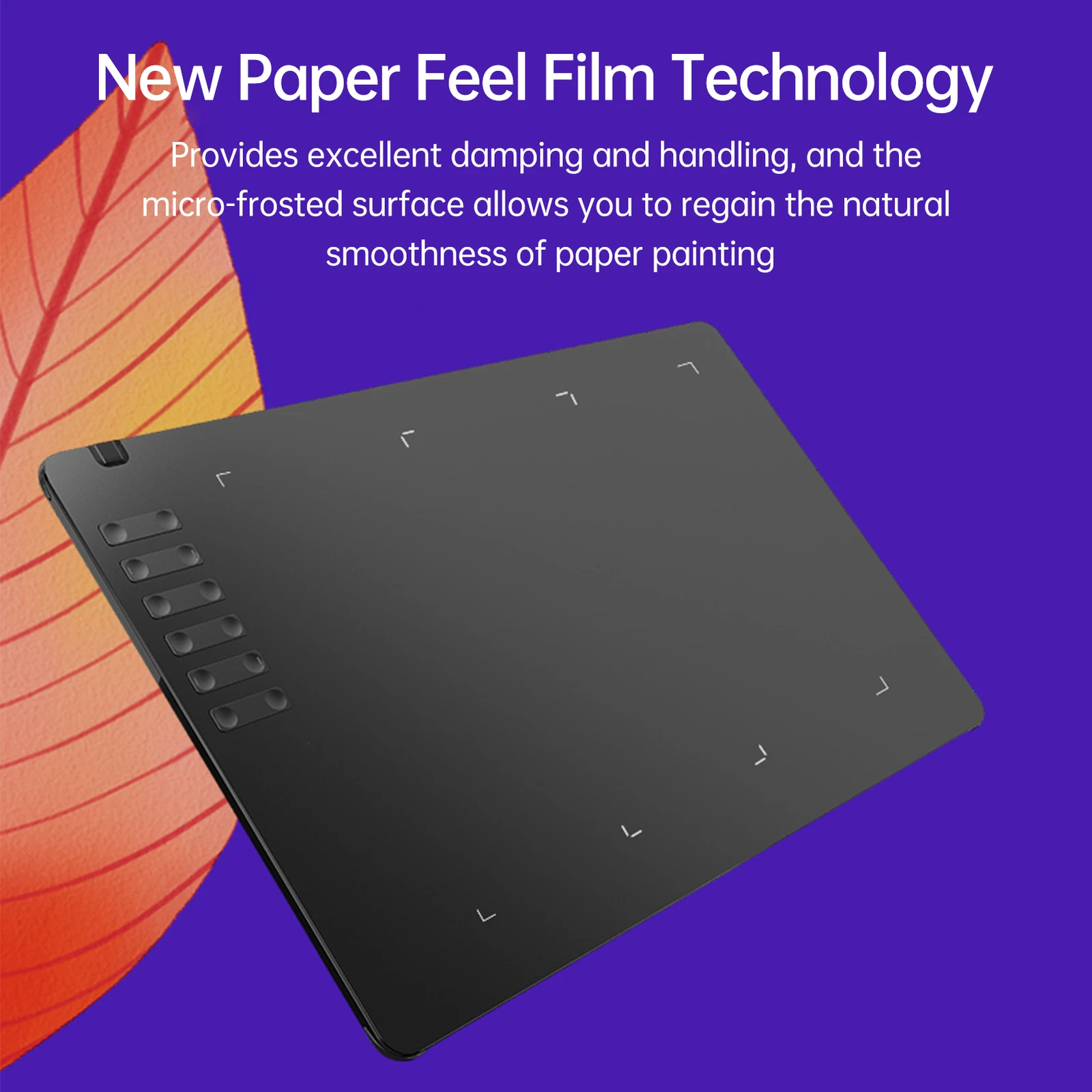 Ultra-Slim Graphic Drawing Tablet with Customizable Hotkeys