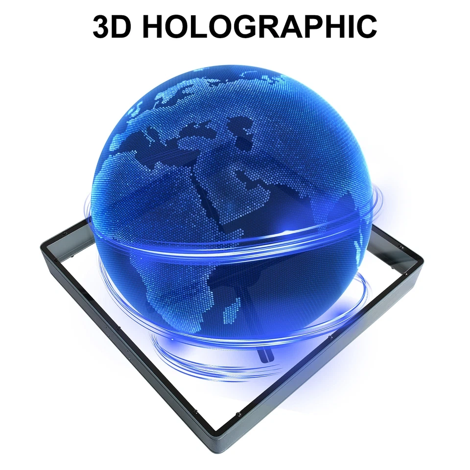 3D Holographic Projector LED Hologram Fan with Protective Cover
